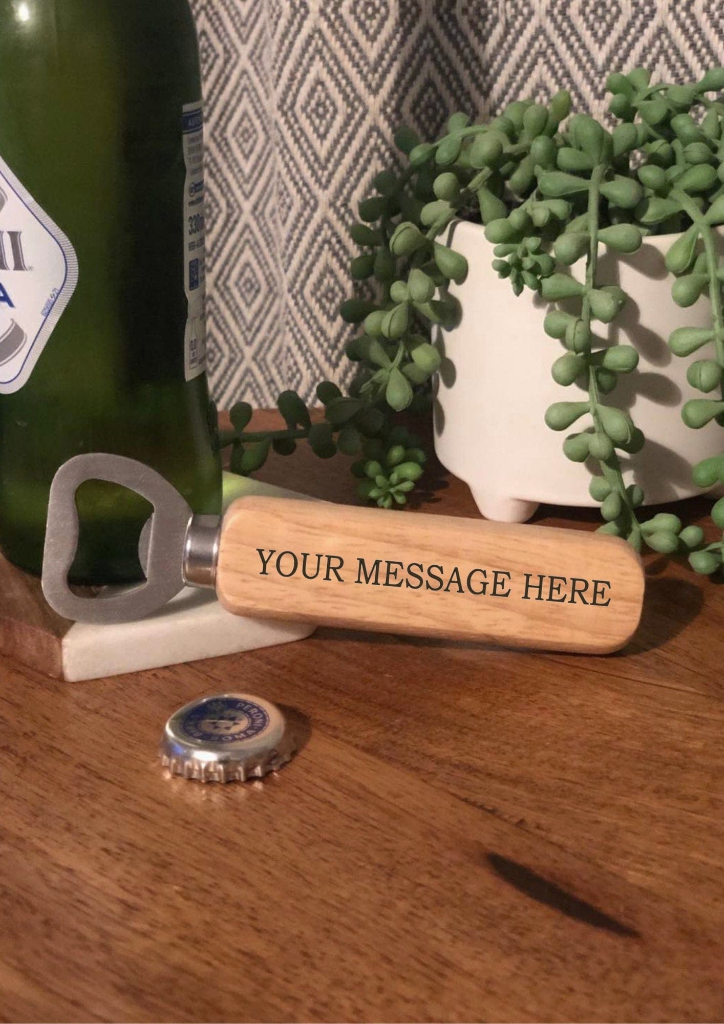 Lua Nova Bottle Openers Personalised Bottle Opener - Your Message of Choice