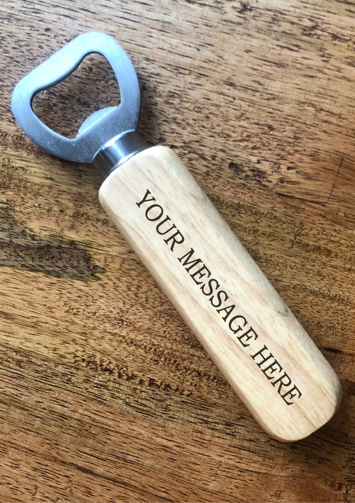 Lua Nova Bottle Openers Personalised Bottle Opener - Your Message of Choice