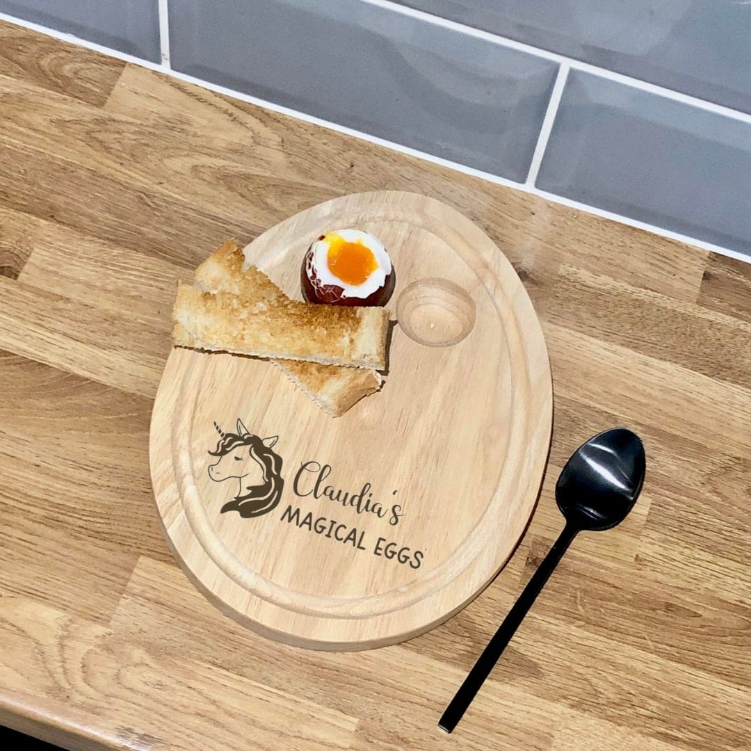 Lua Nova Dippy Egg Boards Unicorn Dippy Eggs Breakfast Board