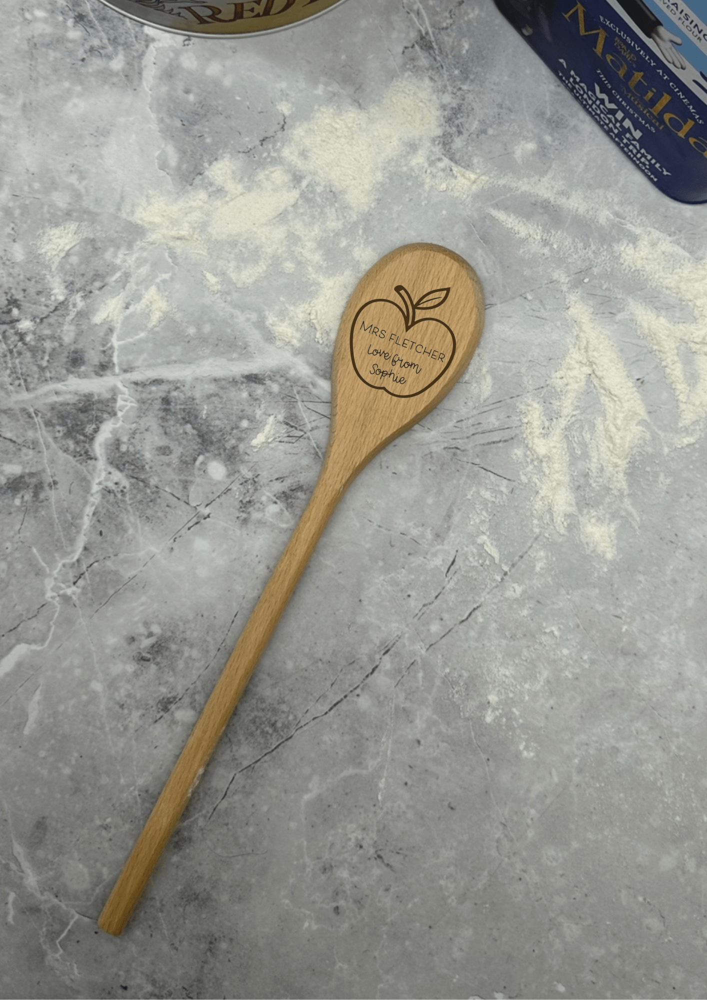 Lua Nova Wooden Spoon Personalised Wooden Spoon -