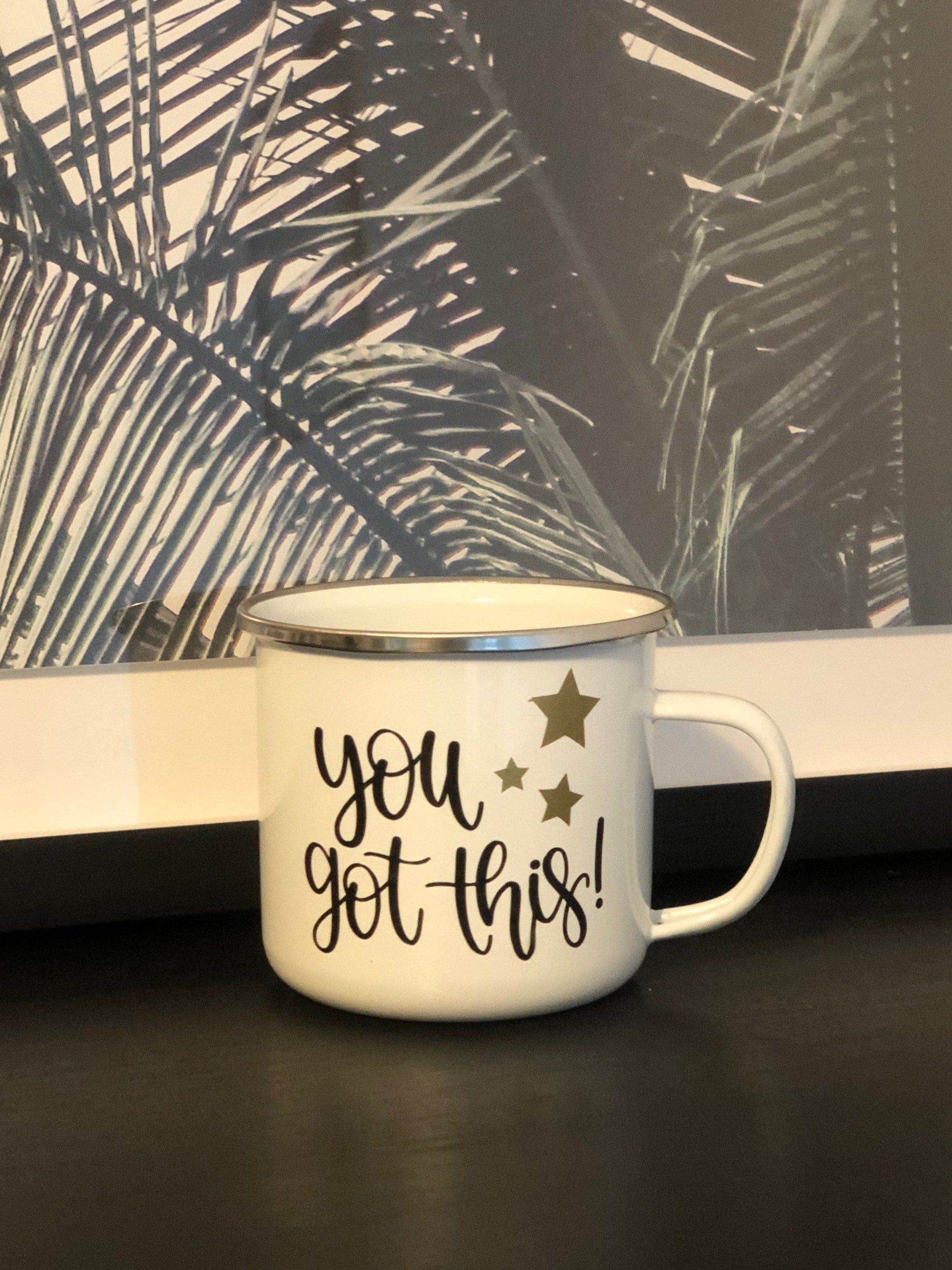 Lua Nova You Got This! Enamel Mug